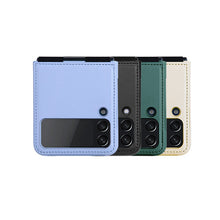 Carregar imagem no visualizador da galeria, Magnetic Leather Bracket Case For Samsung Galaxy Z Flip4 5G
