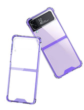 Carregar imagem no visualizador da galeria, Samsung Galaxy Z Flip 4 5G Case Airbag Corner Hard Silicone Cover
