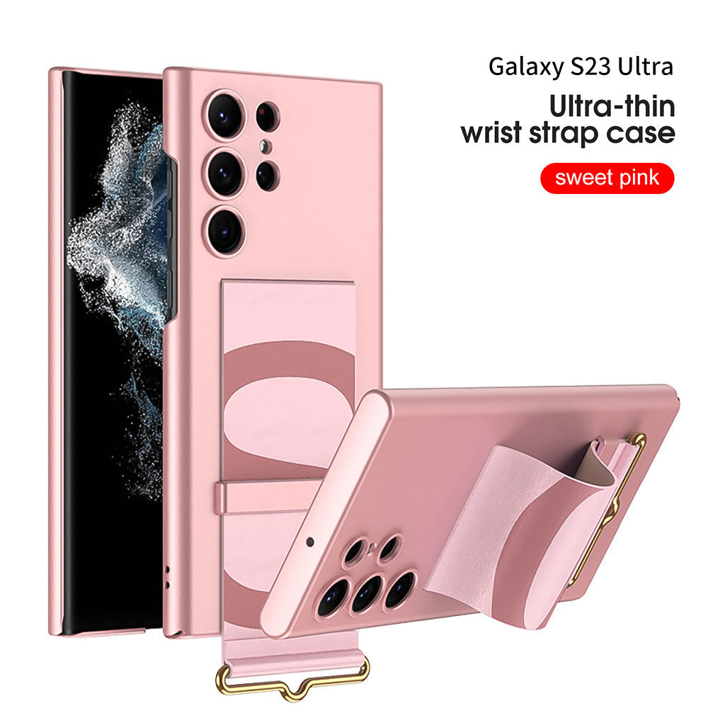 Samsung Galaxy S23 S23 Plus S23 Ultra Wristband Ultra-Thin Case
