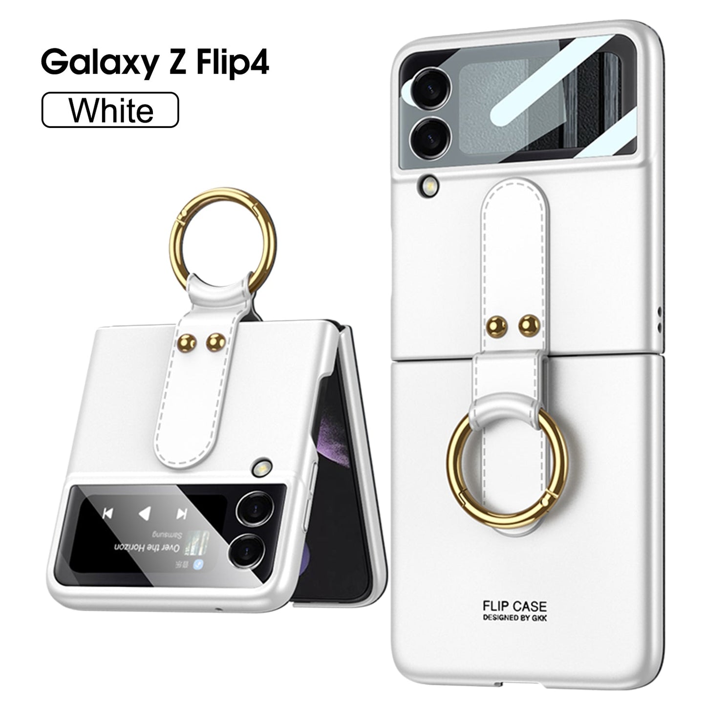 Samsung Galaxy Z Flip4 5G Ultra-Thin Hard Cover with Ring
