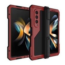 Load image into Gallery viewer, Samsung Galaxy Z Fold 4 Waterproof Shockproof Aluminum Metal Case Cover
